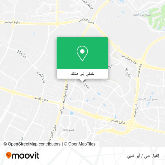 خريطة إنفيا