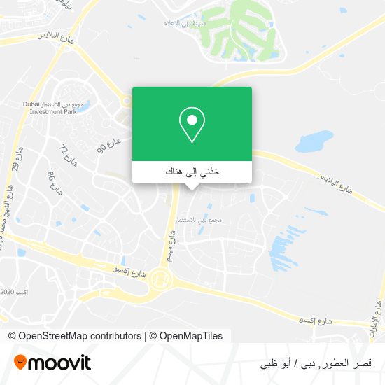 خريطة قصر العطور