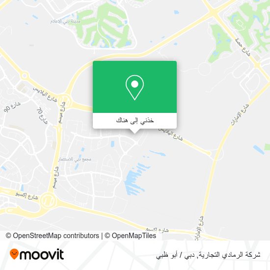 خريطة شركة الرمادي التجارية