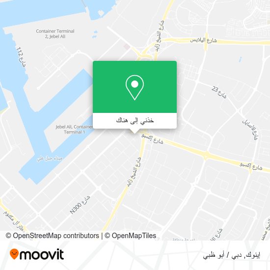 خريطة إينوك