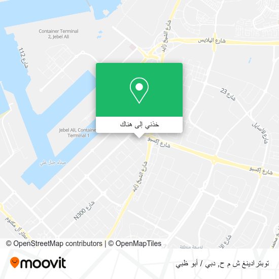 خريطة توبترادينغ ش م ح