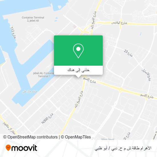 خريطة الأهرام طاقة ش م ح