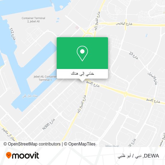 خريطة DEWA