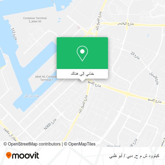 خريطة كيتوود ش م ح