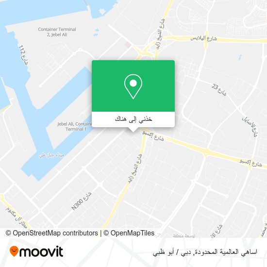 خريطة اساهي العالمية المحدودة