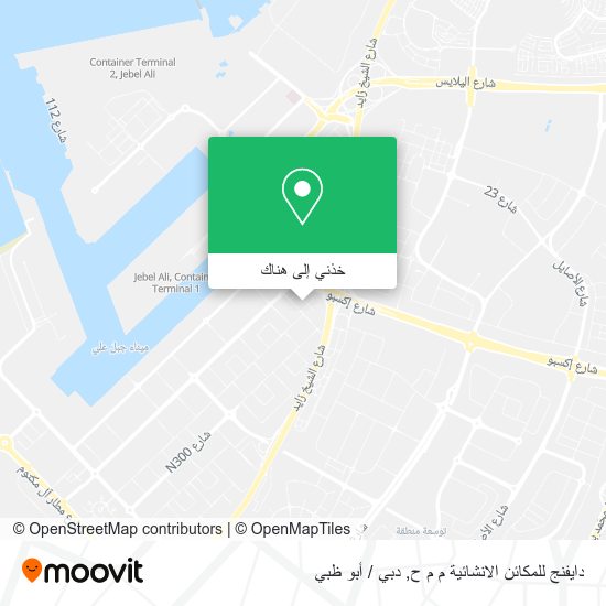 خريطة دايفنج للمكائن الانشائية م م ح