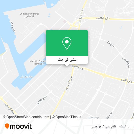خريطة براندبلس انك