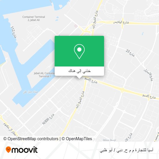 خريطة آسيا للتجارة م م ح