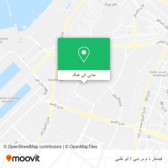 خريطة فينستر ذ م م