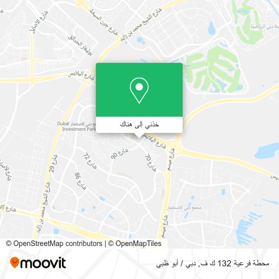 خريطة محطة فرعية 132 ك ف