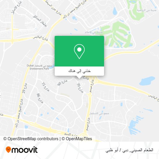 خريطة الطعام الصيني