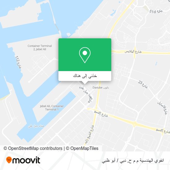 خريطة انفوي الهندسية م م ح