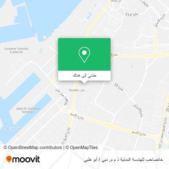 خريطة خانصاحب للهندسة المدنية ذ م م