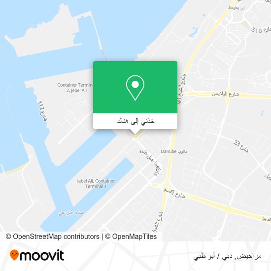 خريطة مراحيض