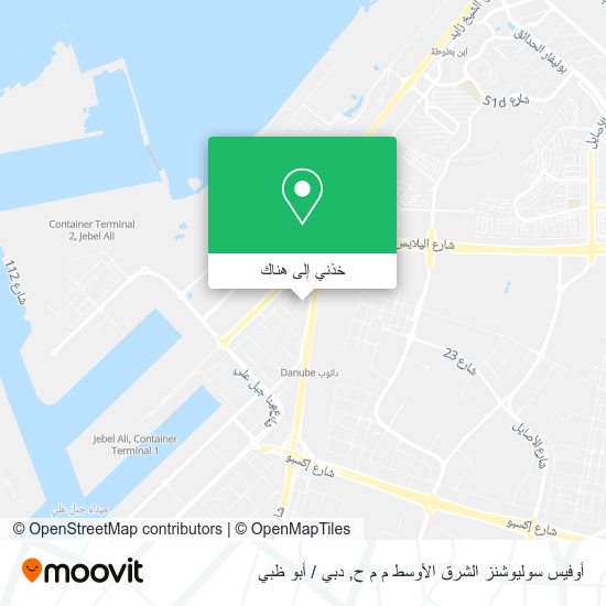 خريطة أوفيس سوليوشنز الشرق الأوسط م م ح