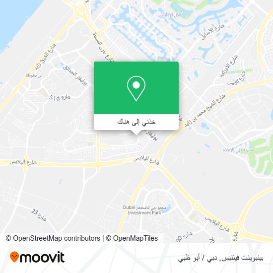 خريطة بينبوينت فيتنيس