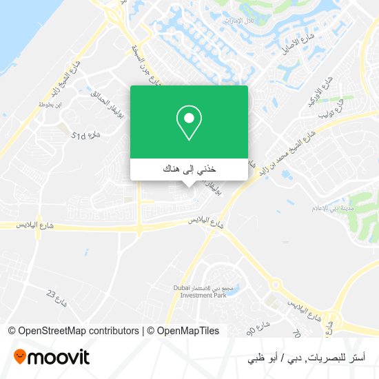 خريطة أستر للبصريات