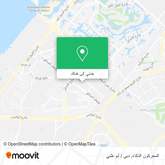 خريطة المحركون الذكاء