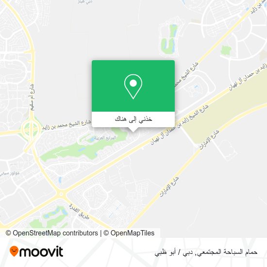 خريطة حمام السباحة المجتمعي