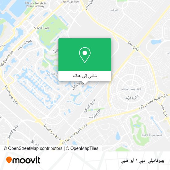 خريطة بيبوفاميلي