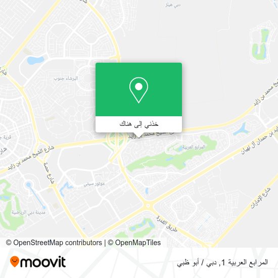 خريطة المرابع العربية 1
