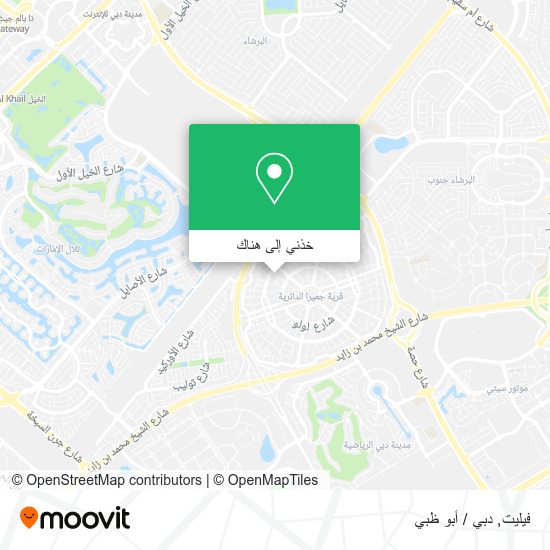 خريطة فيليت
