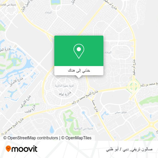 خريطة صالون تريفي