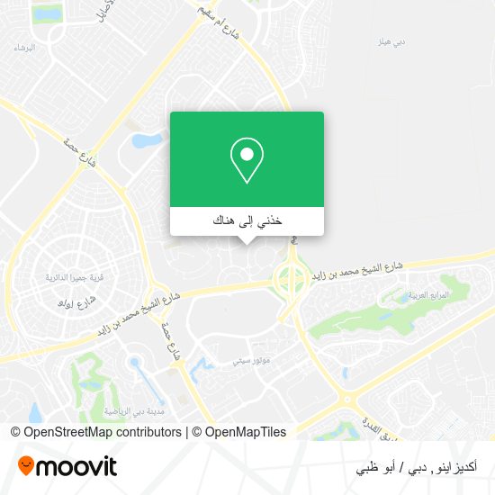خريطة أكديزاينو