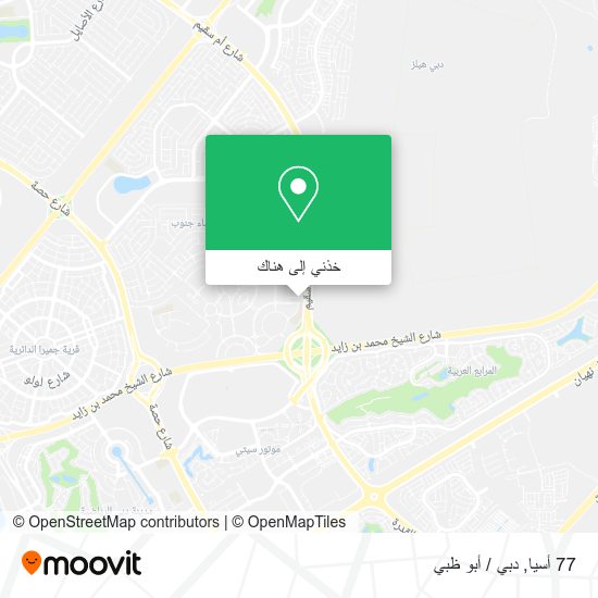 خريطة 77 أسيا