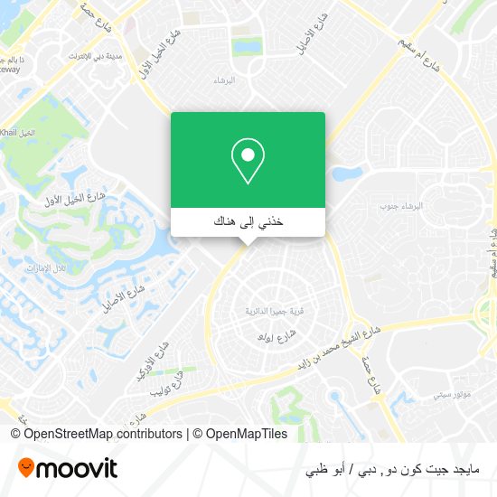 خريطة مايجد جيت كون دو