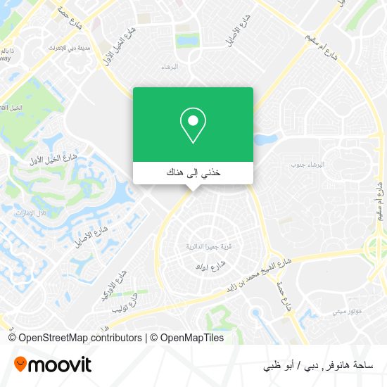 خريطة ساحة هانوفر