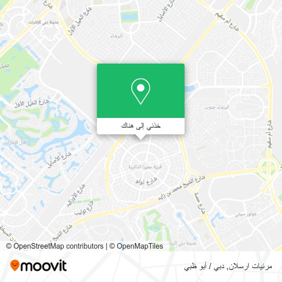 خريطة مرئيات ارسلان