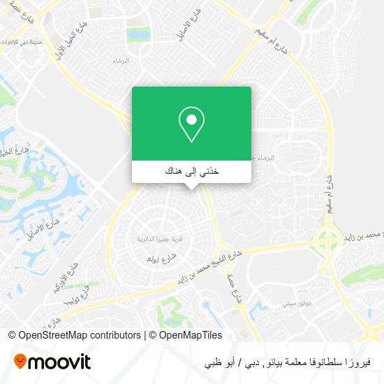 خريطة فيروزا سلطانوفا معلمة بيانو