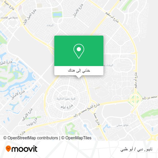 خريطة تايبو