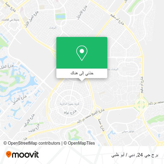 خريطة برج جي 24