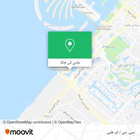 خريطة دمى