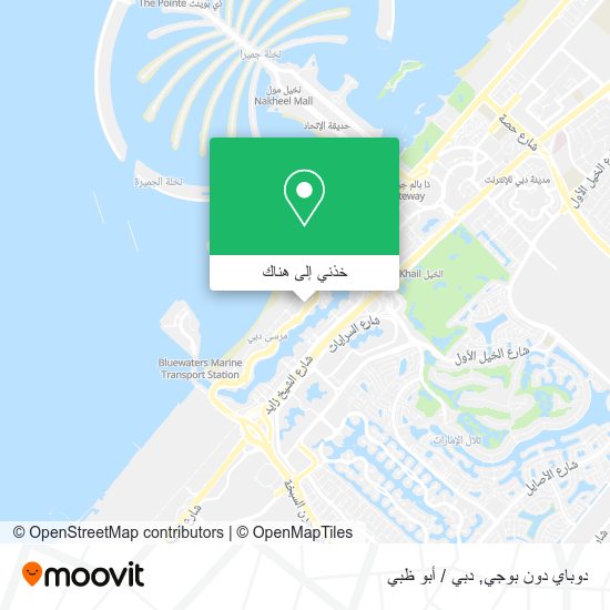 خريطة دوباي دون بوجي