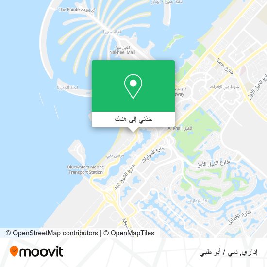 خريطة إداري