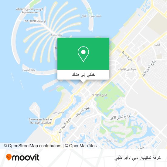 خريطة غرفة تمثيلية