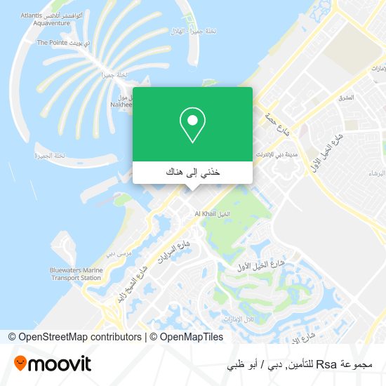 خريطة مجموعة Rsa للتأمين