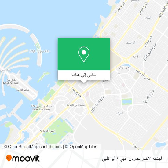 خريطة أجنحة لافندر جاردن