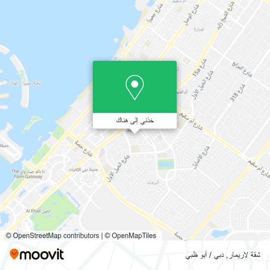 خريطة شقة لاريمار
