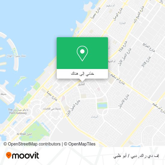 خريطة إف دي راك