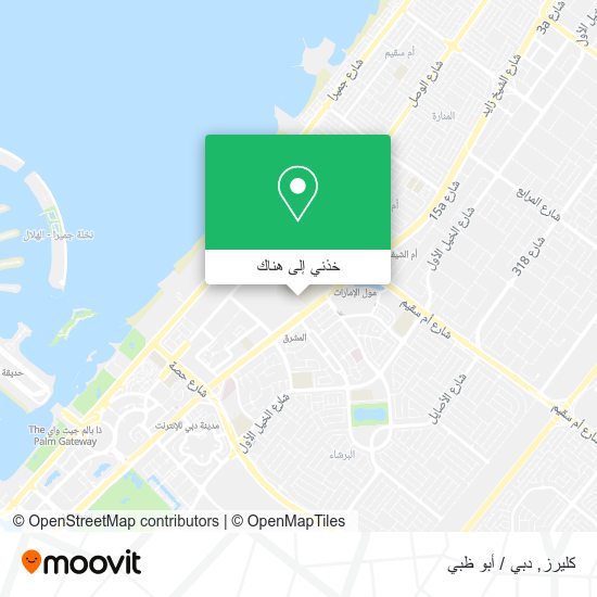 خريطة كليرز