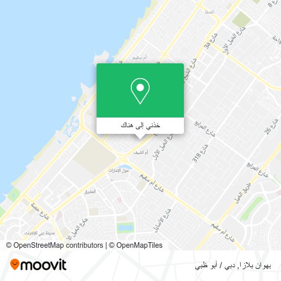خريطة بهوان بلازا