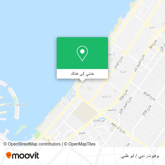 خريطة بوفيوت