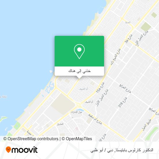 خريطة الدكتور كارلوس بابتيستا