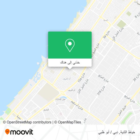 خريطة خياط الثنية