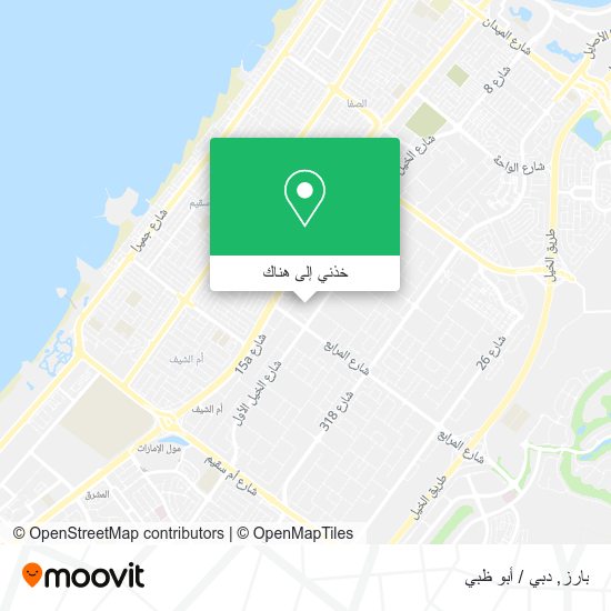 خريطة بارز