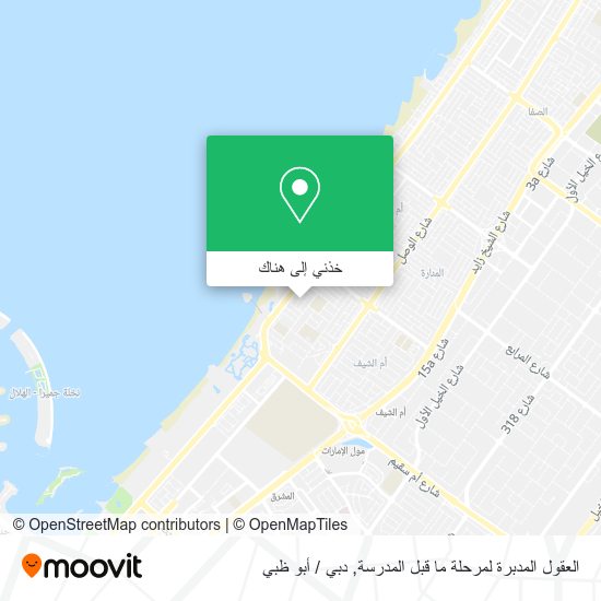 خريطة العقول المدبرة لمرحلة ما قبل المدرسة